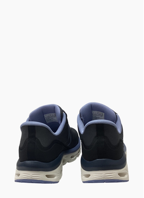 Skechers 180272 Glide-Step Sole Sneaker Black/Blue