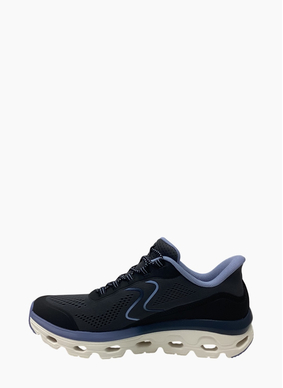 Skechers 180272 Glide-Step Sole Sneaker Black/Blue