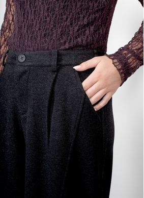 Antler Harlow Pants in Charcoal