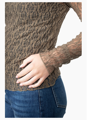 Antler Splice Layer Top - Olive