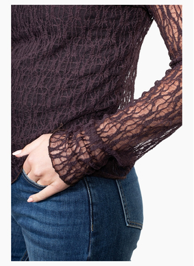 Antler Splice Layer Top - Raisin