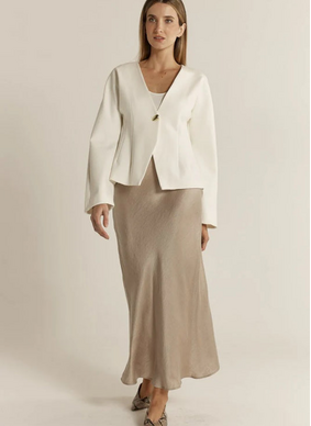Fate + Becker ANYA Skirt - Champagne