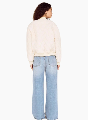 MinkPink Suri Puffer Jacket - Warm White