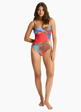Sea Level Santora Twist Bandeau One Piece