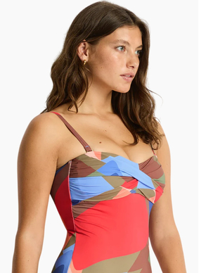 Sea Level Santora Twist Bandeau One Piece