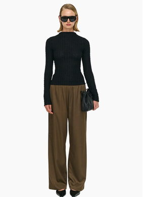 Staple the Label Dakota Relaxed Pants - Espresso