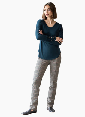 Vassalli Veni Merino Top - Dragonfly