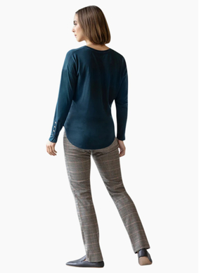 Vassalli Veni Merino Top - Dragonfly