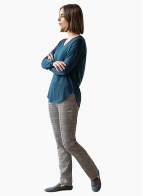 Vassalli Veni Merino Top - Dragonfly