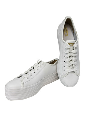 Keds Triple Up Leather White