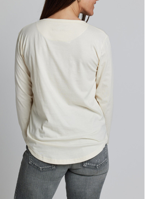 Stella + Gemma Cream Daisy L/S Tee