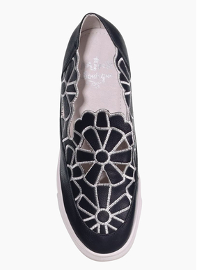 Minx Flower Wedge Midnight
