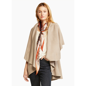 Chelsea Shawl Vest Tan