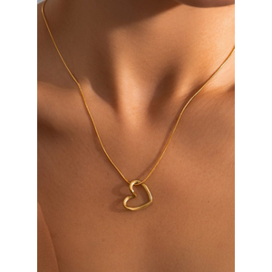 Gold Heart Necklace