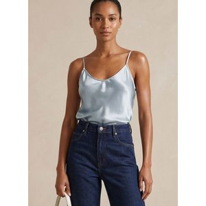 Bex Classic Satin Camisole - Dove