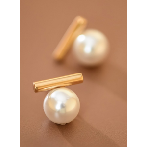 Pearl Stud Earrings