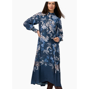 Loobies Story Casella Midi Dress -Blue