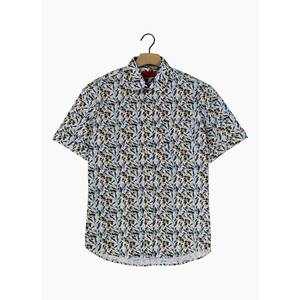 R.F Scott  Fields Short Sleeve Shirt Nectar