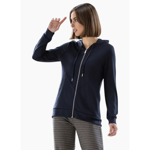 Vassalli Shield Merino Hoodie - Midnight