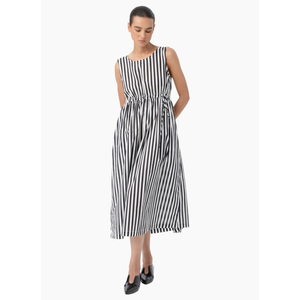 Blacklist 973 Como Dress - Black Stripe
