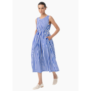 Blacklist 973 Como Dress - Blue Stripe