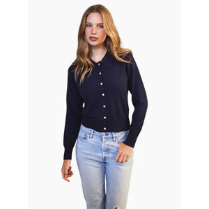 Tuesday Label JET CARDI - NAVY