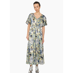 Blacklist 887 Aven Dress - Royal Print