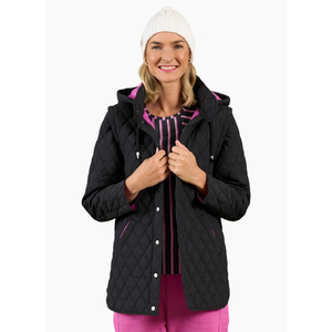 Charlie Jane Wellington jacket-Black