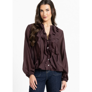 Seeking Lola Once Upon Blouse - Brunette