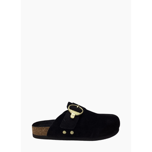 Barbour Kyra Closed Tie Sandal Black
