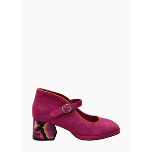 Bresley Podium Heel Hot Pink Multi