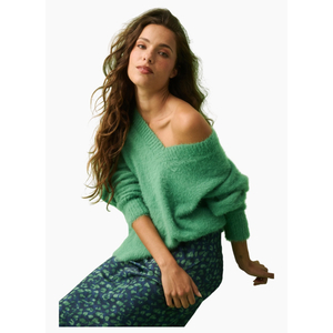 Cartel & Willow CW Emmie Knit Sweater - Sea Green