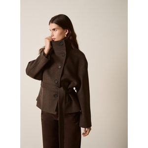 Esmaee Incline Jacket - Chocolate