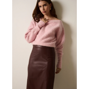 Esmaee Whisper Off Shoulder Knit