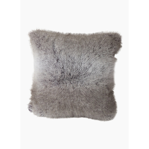 Le Forge Faux Fur Cushion - Grey