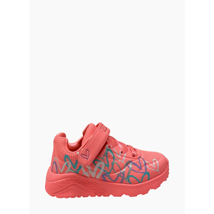 Skechers 314078N UNO Lite Toddler Sneaker Coral/Multi