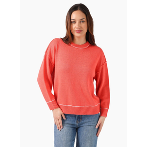 Stella + Gemma Denver Jumper - Coral