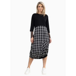 X Lab Overcast dress Black