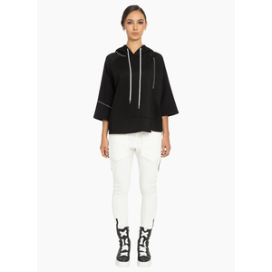 Bone & Arrow L35032 Noliv Hoody - Black