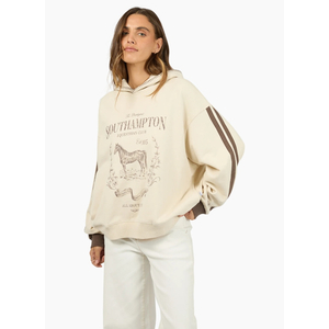 All About Eve Southampton Box Hoodie - Vanilla