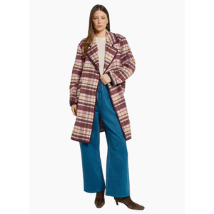 Betty Basics Sundae Coat - Wine Check