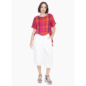Blacklist 548 Tanya Top - Pink Check