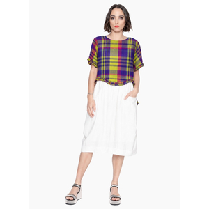 Blacklist 548 Tanya Top - Yellow Check