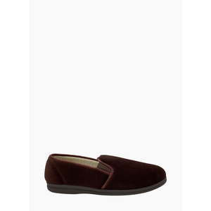 Grosby Percy Slipper Chocolate