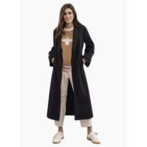 MOSS Luca Coatigan Black