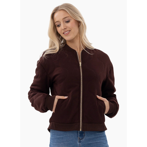 Mi Moso Picard Bomber - Plum