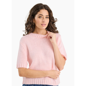 Stories Be Told Countless Blush Soft Knot Tee
