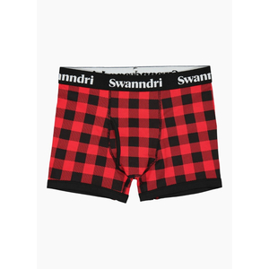 Swanndri Mens boxer Brief - Red
