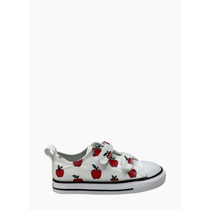 Converse A13183C CTAS All Over Apples Easy On Shoe Infant White/Red/Black