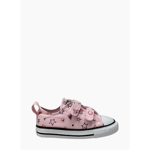 Converse A13185C Ctas 2V 0X Shoe Infant Pink Frosting/Red/My Jam